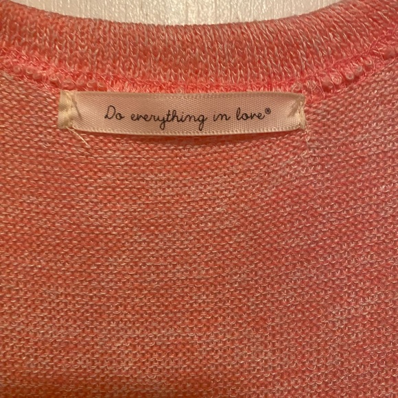 NBW,PINK CARDIGAN, ONE SZ FITS ALL. - Picture 3 of 4